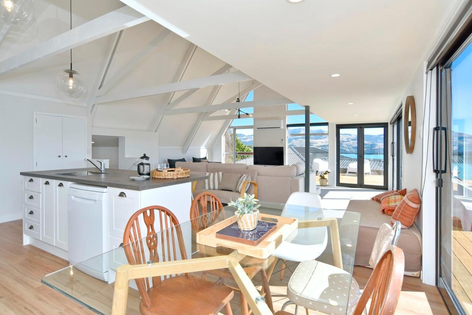 Akaroa Harbour View - Christchurch Holiday Homes Bagian luar foto