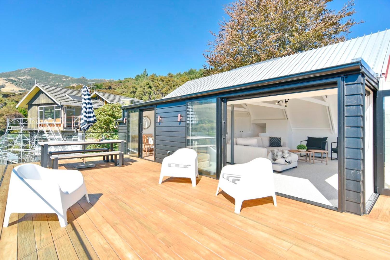 Akaroa Harbour View - Christchurch Holiday Homes Bagian luar foto
